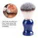 BlueZoo Men's Beard & Mustache Shaving Brush - Resin Gripped Swine Bristles Nylon Wool Handle - Buy Online on SooperMarket.com