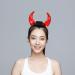 FOMIYES Halloween Headband: Devil Horns Headband: LED Devil Horns Headwear - Red Glowing Devil Horns Devil Costume for Halloween Party Cosplay One Size - Buy Online on SooperMarket.com