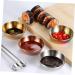 MAGICLULU 24 Pcs Silver Sauce Dish Dipping Sauce Seasoning Dish Stainless Steel 9x9cmx3pcs Silverx3pcs - Buy Online on SooperMarket.com