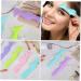 OFFSCH Mascara 2pcs Eyeliner Ruler Lash Eyeshadow Lipstick Guide Tool Stencils Silicone Eyebrow Tools - Buy Online on SooperMarket.com