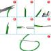 Sonku 8 Pack Paracord FID Lacing Needles Set with Smoothing Tool - Stainless Steel Stitching Set for Paracord Bracelet, Leather Weaving - 8 Sizes - Silver - Buy Online on SooperMarket.com