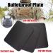 BSTCAR Shock Protection Plate Armor 2.3mm SK4 - NIJ IV & IIIA Bulletproof Defense - International Shipping Available - Buy Online on SooperMarket.com