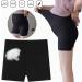 Maternity Modal Leggings Shorts | High Elasticity Adjustable Waist | Pregnancy Lounge & Yoga Shorts (Black) - Size L - Buy Online on SooperMarket.com