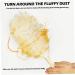 Lambswool Duster with Wooden Handle 21 Inch Anti-Static Duster Flexible Dusters for Cleaning Ceiling Fans Computer Screens Bookshelves Duster Lambswool Duster Dusters 54cm - Buy Online on SooperMarket.com