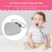 10pcs Heart Shaped Pacifier Clips | Stylish Trouser Belt Clips & Jewelry Accessories for Home Crafts - Buy Online on SooperMarket.com