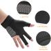 Pool Glove Left Hand for Billiards - Elastic Lycra Billiards Glove for Men and Women - 3 Finger Show Gloves for Billiard Shooters - Ideal for Carom, Pool, Snooker Cue Sport - 1PCS - Buy Online on SooperMarket.com