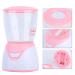 ZJchao Face Mask Machine, Fruit Vegetable Collagen Mask Make Machine Mini DIY Automatic Facial Cream Making With 32Pcs Mask Making Collagen Capsules