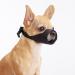 YOLHAMY muzzle Little dogs mask for dogs with short snout soft medium -sized medium -sized dog naulkish poison bait protection prevents eating barking for chihuahua shih tzu bulldogge pitbull