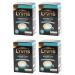 Lyons Premium Instant Coffee Bag Sachets + FabFinds Assorted Gift Mug (Amaretto Cappuccino 4X 12Sachets) 720.0 gram Pack of 1