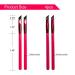 4 Pcs 4D Hair Stroke Brow Stamp Brush - Multi-Function Square Eyebrow Makeup Brush - Buy Online on SooperMarket.com