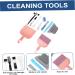 Beavorty 1 Set 10pcs Window Slot Cleaning Tool Blinds Cleaner Window Blinder Duster Groove Cleaning Tools Venetian Blind Cleaner Duster Home Supplies Tile Tools Dirt Steel Mini Dustpan Random Color 21X14X3.3CM - Buy Online on SooperMarket.com