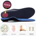 Valsole Orthopedic Insoles for Men & Women - Soft Shoe Inserts for Flat Feet & Plantar Fasciitis - Comfort support | EU Size 40-41 (26cm) V107B - Buy Online on SooperMarket.com