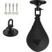 FISTRAGE Speed Ball Boxing Leather MMA Muay Thai Training Punching Dodge Striking Bag Kit - Black - Buy Online on SooperMarket.com