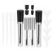 PLAFOPE 2pcs Empty Eyeliner Vials Empty Mascara Tube Clear Mascara Tubes Eyelash Growth Oil Tube