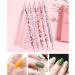 Nail Art Tip Round Flat Painting Drawing Carving Dotting Pen Builder Liner Acrylic Gel UV Polish Tools Painting Drawing Carving Dotting Pen - Buy Online on SooperMarket.com