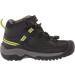 KEEN Targhee Mid Waterproof Hiking Boots | Little Kid Sizes 4-8 | Black/Steel Grey - Buy Online on SooperMarket.com