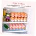 OSALADI 6 Pcs Egg Storage Box Eggs Multi- Grid Egg Boxes Egg Holder Tray Egg Container Refrigerator Egg Tray - Buy Online on SooperMarket.com