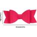 Straw Bow - Bow Cupcake Portable Straw Caps Decoration Cute Big Straw Decorations Bow s for Shakven Hot Pink - Buy Online on SooperMarket.com