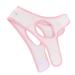 Strap Comfortable Skin Friendly Abrasion Resistant Snore Chin Strap for Children(Triangular mesh Cloth Anti-snoring Belt (White))