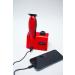 Supreme Trimmer Recharge Zero Gap Trimmer for Barbers | 7500+ RPM Removable Battery Smart USB Charging Stand + iPhone/Android Charging | ST777 Red - Buy Online on SooperMarket.com