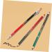 FOYTOKI 12pcs Lip Liner Eyeliner Lip Pencil Eyebrow Brush Angled Waterproof Lip Liner Pencil Wooden - Buy Online on SooperMarket.com