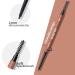 Smudgeproof Gray Eyebrow Pencil for Older Women | Waterproof Dual-ended Makeup Pen with Brush Spoolie for Precise Definition | Longlasting Automatic Eye Brow Makeup - Buy Online on SooperMarket.com
