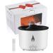 SEAAN Volcano Jellyfish Mist Humidifier 360ml Pro - Pulsating/Continuous Modes, Dual Night Light, Remote Control - Ideal for Bedroom - Buy Online on SooperMarket.com