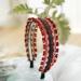 JSGHGDF Elegant Wide Hair Bands Photo Booth s Wide Headband Party Headpiece Garland Floral Headband for Music Festivals Coffee - Buy Online on SooperMarket.com