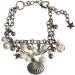 OralGos Harajuku Style Shell Pendant Bracelet - Adjustable Pearl Bangle Hand Chain Jewelry for Women | Perfect New Year Gift - Buy Online on SooperMarket.com