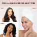 Kitsch Quick Drying Microfiber Hair Towel - Pink & White | 1 EA - Buy Online on SooperMarket.com