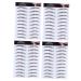 WOFASHPURET 4pcs Eyebrow Stickers Hair Like Eyebrows Stick on Imitation Eyebrow Transfer Stickers 4d Make up