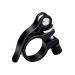 WINOMO 28.6mm Bicycle Seat Clamp Aluminum Alloy Road MTB Cycling Bike Bicycle Quick Release Seatpost Clamp Black 28.6mm
