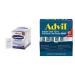 Medique 20350 Loradamed 50 Tablets & Advil Pain Reliever and Fever Reducer Pain Relief Medicine with Ibuprofen 200mg for Headache Backache Menstrual Pain and Joint Pain Relief - 50x2