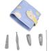 XiXiYang Nail Clippers Manicure Set 5 in 1 Stainless Steel Professional Pedicure Nail Kit Portable Nail Trimming Set Nail Cutter Thick Nails Portable - Convenient Nail Kit for Travel & Home Use(Pink) - Buy Online on SooperMarket.com