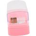 Nail Drill Bits Cleaning Brush Holder 30 Holes Space Saving Dust Proof Nail Drill Bit Holder for Nail Salon for Nail Technician (Roseate) - Buy Online on SooperMarket.com