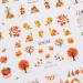 Fall Nail Stickers Autumn Maple Leaves Pumpkin Turkey Nail Art Stickers Thanksgiving Themed Water Transfer Nail Decorations 12 Sheets/setnail Art Supplies Thanksgiving Nail Stickers Fall Nail - Buy Online on SooperMarket.com