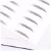 MAGICLULU 2 Pairs Eyebrow Sticker Black Makeup Adhesive Eyebrow Template Makeup Brishes Disposable 6d - Buy Online on SooperMarket.com