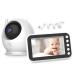 MYPIN Baby Monitor 4.3'' LCD Display Wireless Video Baby Monitor with Camera and Night Vision Two Way Audio VOX Mode& Temperature Alert nooie Baby Monitor Baby Car Camera HS0329