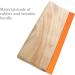 Caydo 2-Piece Screen Printing Squeegee Set - 75 Durometer Wooden Ink Scraper - 9.4 and 5.9 Inch Sizes - Buy Online on SooperMarket.com