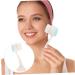 Manual Face Brush - Deep Cleansing Tool for Skin Care | Pore Cleaner & Face Washing Brush with Holder - Buy Online on SooperMarket.com