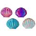 zmgmsmh 4 Color Shell Mirror Makeup Mirror Girls Seashell mirrrors as Props Compact Mirror.