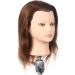 Adjustable Female Tailor Puppet Head for Hair Coloring & Styling - Perfect for Makeup Training & Practice - Buy Online on SooperMarket.com