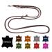 Dog liner Small dogs / large dogs 2m / 2.40m / 2.80m / 3.50m / 5m Double linen adjustable (2.80m x 8mm dark brown) 2.80m x 8mm dark brown