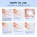 Modelones French Tip Tool Set - 6 Pcs Nail Stamp Kit for DIY French Manicure | Gel & Acrylic Nail Accessories - Buy Online on SooperMarket.com