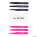 High Precision Tweezers Set - Pluck Eyebrows, Apply Fake Eyelashes, Remove Hair - Pink/Black - Buy Online on SooperMarket.com