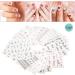 50 Pieces Of Flower Butterfly Cartoon Nail Art Stickers Small Flower Transfer Nail Decals Design Nail Care Accessories Nail Sticker Set(XF) - Buy Online on SooperMarket.com