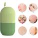 Skincare Tools: Green Stripe Face Massager Roller & Cooling Ice Tray for Pore Shrinking & Skin Tightening - Buy Online on SooperMarket.com