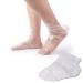 Xerteam 100pcs Clear Plastic Disposable Booties Paraffin Bath Liner Can Be Used For Foot Pedicure Hot Spa Wax Treatment Foot Cover Bag Foot Film Bag 100pcs Booties