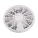 Silver Rhinestones Glass Boxes Manicure Art Shiny 1.5mm Wheel