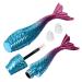 MUSISALY 2pcs Eyeliner Packaging Eyeliner Gel Bottle Eyeliner Tubes with Wands Empty Balm Tubes Polyester As Shown 1 10.5X3.5X2CM